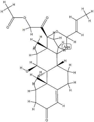 nicocortonide acetate Structure