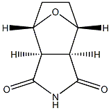 (3aR,4S,7R,7aS)-rel-hexahydro-4,7-Epoxy-1H-isoindole-1,3(2H)-dione (Relative stereocheMistry) 구조식 이미지