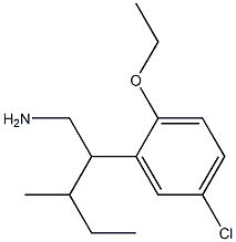 5-클로로-2-에톡시-β-(1-메틸프로필)페네틸아민 구조식 이미지