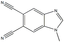 1H-Benzimidazole-5,6-dicarbonitrile,1-methyl-(9CI) Structure