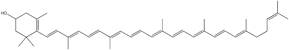 CIS-RUBIXANTHIN Structure