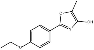 4-Oxazolol,2-(4-ethoxyphenyl)-5-methyl-(9CI) Structure