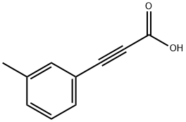 3-(3-methylphenyl)prop-2-ynoic acid Structure
