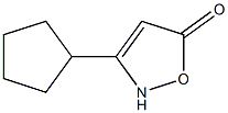 3-Isoxazolin-5-one,3-cyclopentyl-(8CI) Structure