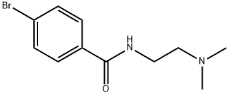 4-bromo-N-[2-(dimethylamino)ethyl]benzamide Structure