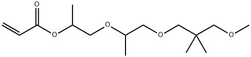 NEOPENTYL GLYCOL METHYL ETHER PROPOXYLA& 구조식 이미지