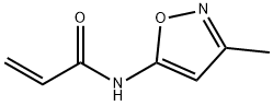 2-프로펜아미드,N-(3-메틸-5-이속사졸릴)-(9CI) 구조식 이미지