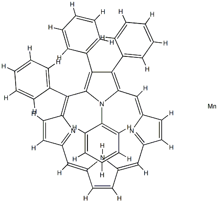 manganese tetraphenylporphyrin Structure