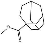 Tricyclo[4.3.1.13,8]undecane-3-carboxylic acid methyl ester Structure