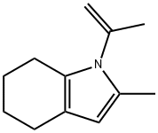 1H-Indole,4,5,6,7-tetrahydro-2-methyl-1-(1-methylethenyl)-(9CI) 구조식 이미지