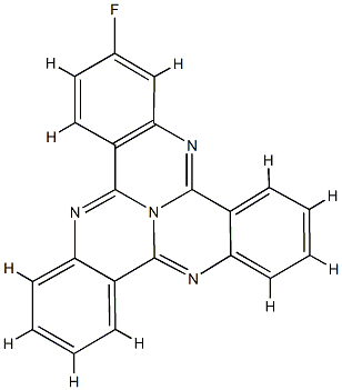 2-Fluorotricycloquinazoline Structure
