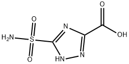 1H-1,2,4-Triazole-3-carboxylicacid,5-(aminosulfonyl)-(9CI) 구조식 이미지