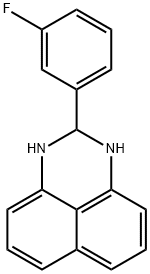 2-(3-fluorophenyl)-2,3-dihydro-1H-perimidine Structure