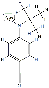 tert-Butyl p-cyanophenyl nitroxide radical Structure