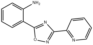 2-[3-(pyridin-2-yl)-1,2,4-oxadiazol-5-yl]aniline 구조식 이미지