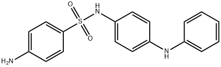 4-amino-N-(4-anilinophenyl)benzenesulfonamide Structure