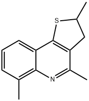 2,4,6-trimethyl-2,3-dihydrothieno[3,2-c]quinoline Structure