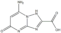 [1,2,4]Triazolo[1,5-a]pyrimidine-2-carboxylicacid,1,7-dihydro-5-hydroxy-7- Structure