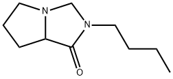 1H-Pyrrolo[1,2-c]imidazol-1-one,2-butylhexahydro-(8CI) Structure