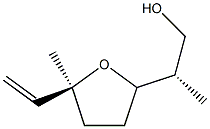 (βR,2S,5S)-β,5-Dimethyl-5β-vinyltetrahydrofuran-2α-ethanol 구조식 이미지