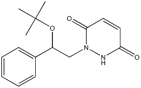 2-(β-tert-부톡시펜에틸)-6-히드록시피리다진-3(2H)-온 구조식 이미지