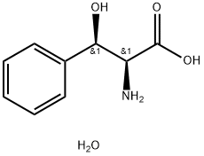 DL-THREO-3-PHENYLSERINE HYDRATE, 99 구조식 이미지