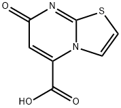 7-oxo-7H-[1,3]thiazolo[3,2-a]pyrimidine-5-carboxylic acid(SALTDATA: H2O) 구조식 이미지