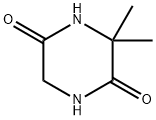 2,5-피페라진디온,3,3-디메틸-(8CI,9CI) 구조식 이미지
