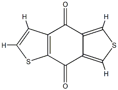 Thiopheno(3,4-f)benzo(b)thiophene-4,8-dione Structure