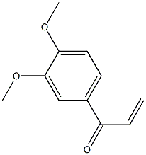 1-(3,4-dimethoxyphenyl)prop-2-en-1-one Structure