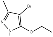 1H-Pyrazole,4-bromo-5-ethoxy-3-methyl-(9CI) 구조식 이미지