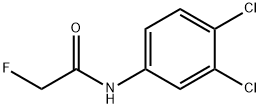 3,4-Dichloro-2-fluoroacetanilide 구조식 이미지