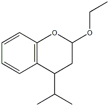 2H-1-Benzopyran,2-ethoxy-3,4-dihydro-4-(1-methylethyl)-(9CI) Structure