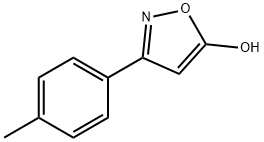 3-(4-methylphenyl)-1,2-oxazol-5-ol 구조식 이미지