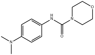 4-모르폴린카르복사미드,N-[4-(디메틸아미노)페닐]-(9CI) 구조식 이미지