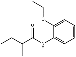 N-(2-ethoxyphenyl)-2-methylbutanamide 구조식 이미지