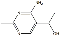 5-Pyrimidinemethanol,  4-amino--alpha-,2-dimethyl- Structure