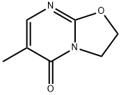 5H-Oxazolo[3,2-a]pyrimidin-5-one,2,3-dihydro-6-methyl-(9CI) 구조식 이미지