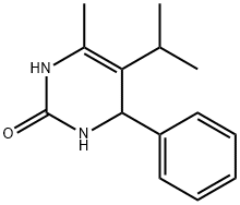 2(1H)-Pyrimidinone,3,4-dihydro-6-methyl-5-(1-methylethyl)-4-phenyl-(9CI) 구조식 이미지