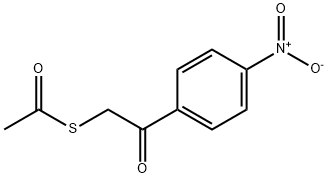 2-아세틸티오-4'-니트로아세토페논97 구조식 이미지