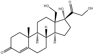 18-하이드록시-11-데옥시코티솔 구조식 이미지