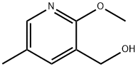 3-Pyridinemethanol,2-methoxy-5-methyl-(9CI) Structure