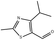 5-Thiazolecarboxaldehyde,2-methyl-4-(1-methylethyl)-(9CI) Structure