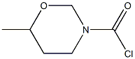 2H-1,3-Oxazine-3(4H)-carbonyl chloride, dihydro-6-methyl- (9CI) Structure