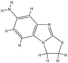 Thiazolo[3,2-a]benzimidazol-7-amine, 2,3-dihydro- (9CI) Structure