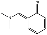 Methanamine, 1-(6-imino-2,4-cyclohexadien-1-ylidene)-N,N-dimethyl-, (1E)- Structure