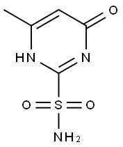 2-Pyrimidinesulfonamide,1,4-dihydro-6-methyl-4-oxo-(9CI) 구조식 이미지