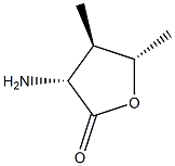 L-아라비노닉산,2-아미노-2,3,5-트리데옥시-3-메틸-,감마-락톤(9CI) 구조식 이미지
