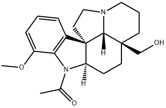 1-아세틸-17-메톡시-21-노라스피도스페르미딘-20-올 구조식 이미지