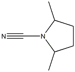 1-피롤리딘카르보니트릴,2,5-디메틸-(9CI) 구조식 이미지